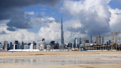 دبي تُسقط الأمطار في شوارعها اصطناعيا