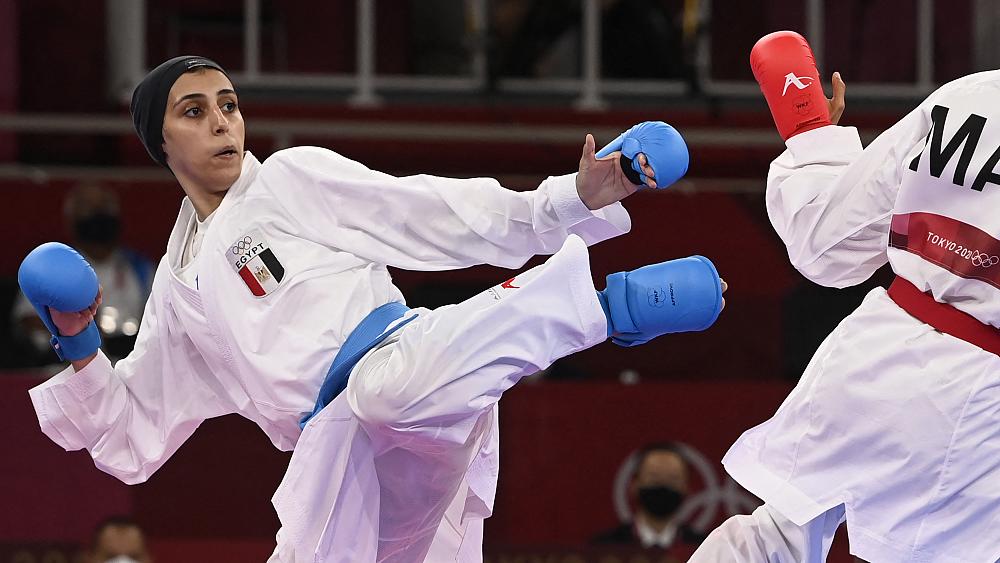 أولمبياد طوكيو: لاعبة الكاراتيه المصرية جيانا فاروق تضمن ميدالية بتأهلها إلى نصف نهائي وزن -61 كلغ