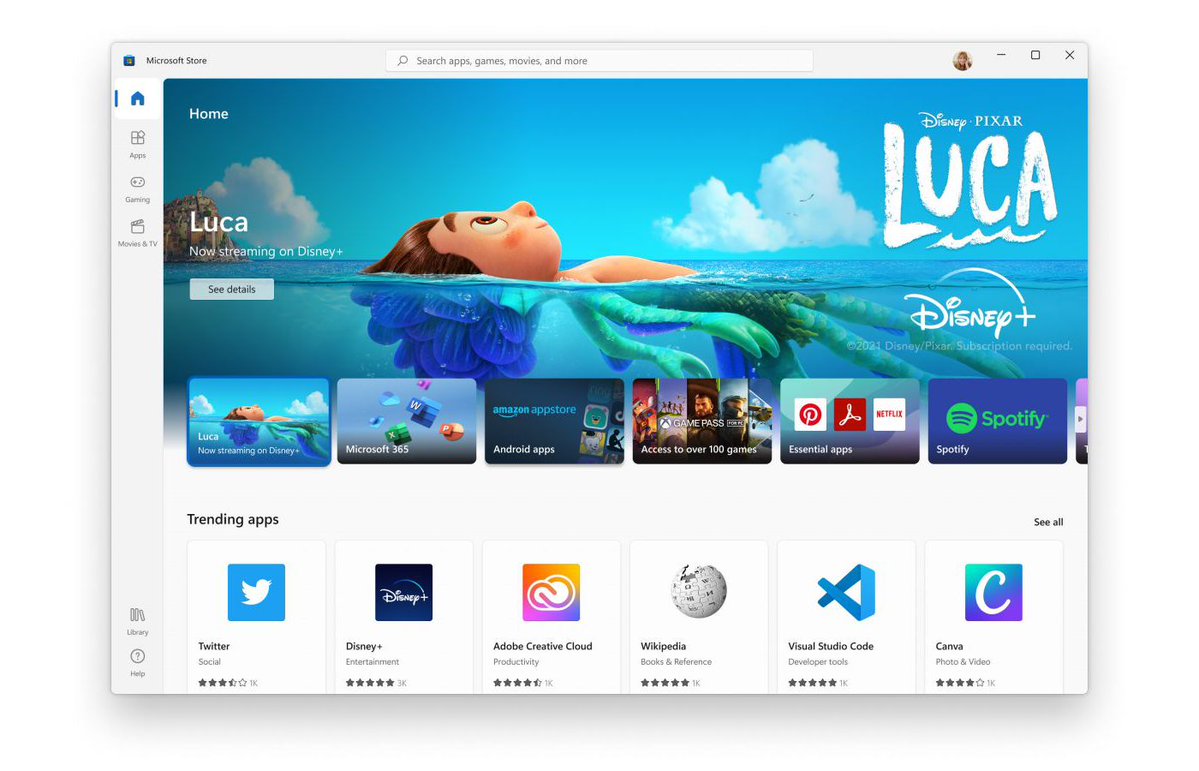 مايكروسوفت تتيح تواجد متاجر تطبيقات الطرف الثالث في متجر Windows Store 

كمثال خلال الأشهر القادمة