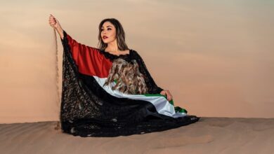 الفنانة-العالمية-لاروسي-تحيي-التراث-الإماراتي-على-طريقتها