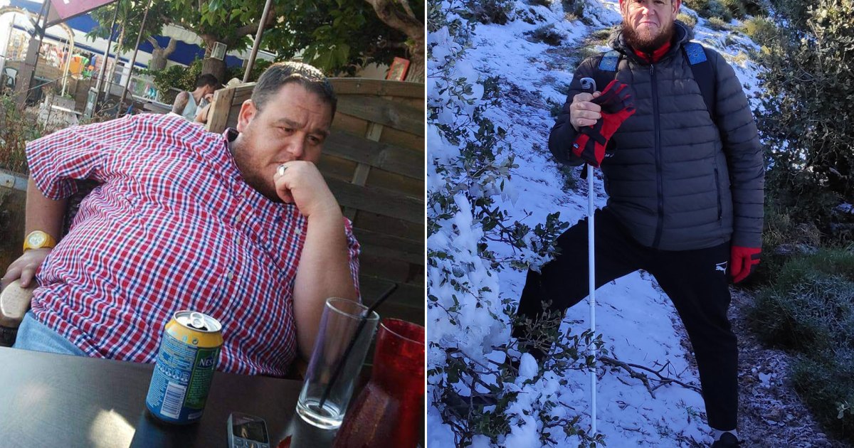 شاب جزائري.. من مريض بالسمنة والسّكري إلى بطل في رياضة المشي الجبلي في 7 أشهر