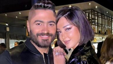 تامر-حسني-يحسم-شائعات-انفصاله-عن-بسمة-بوسيل