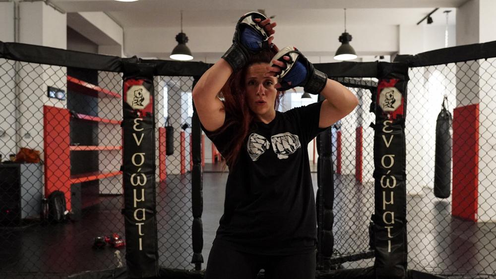 شاهد: الأردنية فياض تبحث عن تحطيم الصور النمطية بممارسة الألعاب القتالية