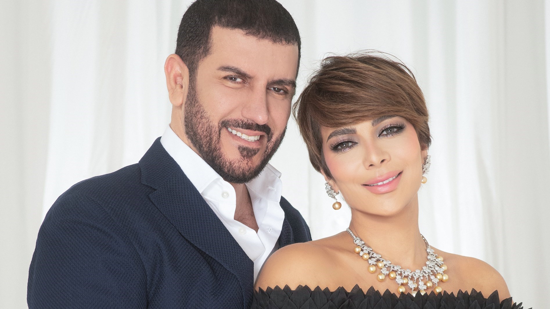 أصالة توجه رسالة حب إلى زوجها في عيد ميلاده