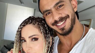 فيديو رومانسي يجمع لحظات جميلة لنسرين طافش وزوجها