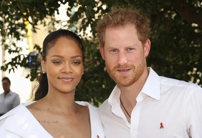 الحب يجمع الأمير هاري والمغنية العالمية ريهانا