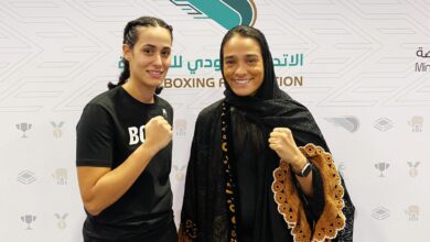 رشا الخميس نائبة رئيس الاتحاد في بطولة كأس المملكة للملاكمة