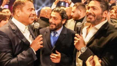 لأول مرة دويتو بين عمرو دياب وتامر حسني في حفل زفاف أحمد عصام