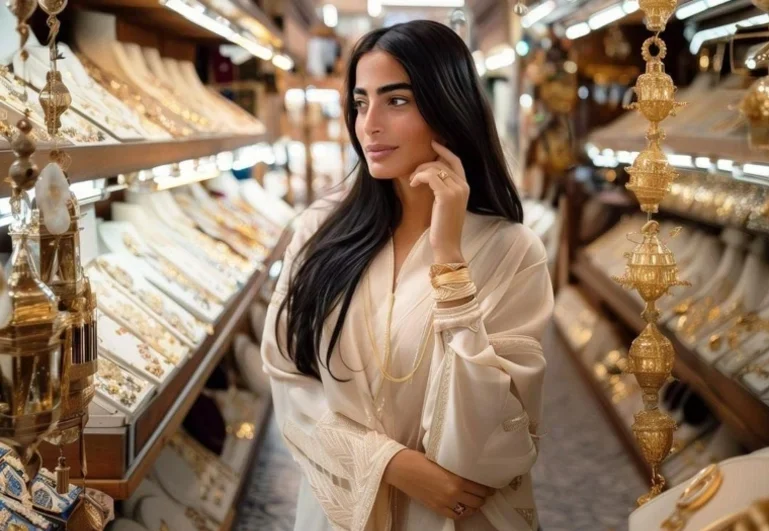 الموديل لمياء عبدالله أول موديل سعودية بالذكاء الاصطناعي