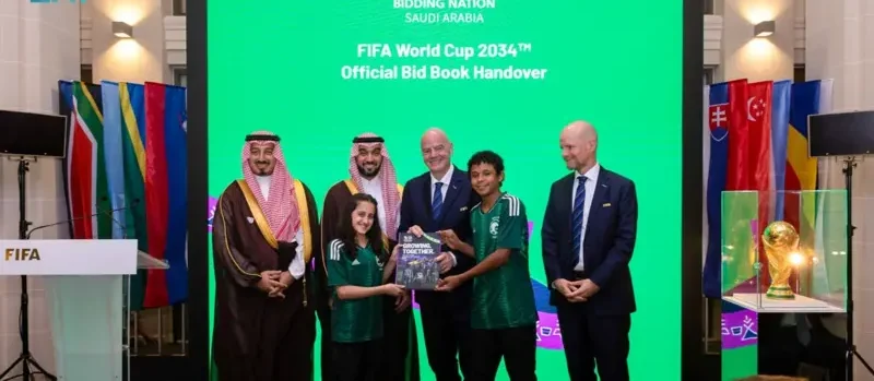 الفيفا يشيد بملف المملكة المثير للإعجاب لاستضافة كأس العالم 2034