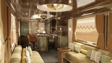 قطار حلم الصحراء الأفخم بالشرق الأوسط: تصميم مستوحي من المجالس السعودية التقليدية