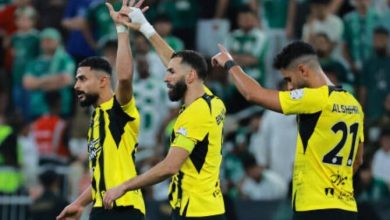 بنزيمة يحطم قلوب الأهلي في ديربي البحر